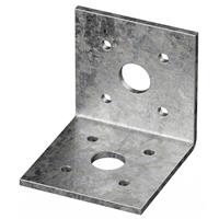 BPC Fixings Heavy Duty Angle Bracket 50 x 50 x 50mm in Silver Steel