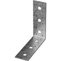 BPC Fixings Heavy Duty Angle Bracket 150 x 150 x 50mm in Silver Steel