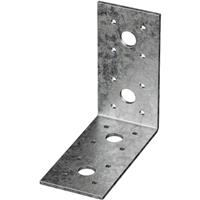 BPC Fixings Heavy Duty Angle Bracket 100 x 100 x 50mm in Silver Steel