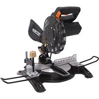 ROKTOR 230V 1450W 210mm Single Bevel Mitre Saw 230V in Black Aluminium