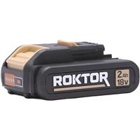 ROKTOR 18V Li-Ion Battery 2.0Ah in Black