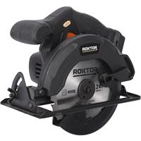 ROKTOR 18V Cordless 165mm Circular Saw Body Only in Black