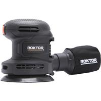 ROKTOR 18V Cordless Rotary Sander Body Only in Black Rubber