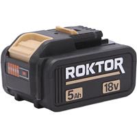 ROKTOR 18V Li-Ion Battery 5.0Ah in Black