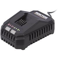 ROKTOR 18V Li-Ion Fast Charger Each in Black