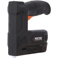 ROKTOR 3.6V Cordless Second Fix Stapler 1 x 2.0Ah Rubber