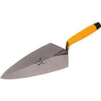 Roughneck Professional Brick Trowel 11" Philadelphia in Yellow/Silver Forged Steel