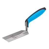 OX Pro Margin Trowel 5 x 2" in Blue/Silver Carbon Steel