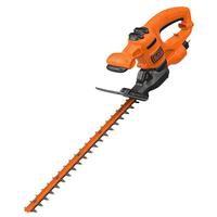 Black and Decker Black & Decker 420W 45cm Hedge Trimmer 16mm Blade Gap in Black/Orange