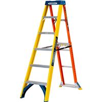 Werner AdjustaStep PRO Fibreglass Stepladder 6 Tread