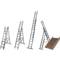 Werner ExtensionPLUS X4 Combination Ladder 2.41m in Silver