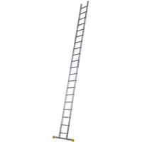 Werner TradePRO Square-Rung Leaning Ladder 5.85m in Silver Aluminium