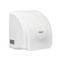 Deta Automatic Compact Hand Dryer 2.3kW in White Plastic