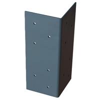 Powapost Post Extender Bracket 70 x 70 x 180mm in Grey