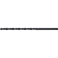 ROKTOR HSS Straight Shank Metal Long Drill Bits 4.0mm x 119mm (10 Pack) in Black Steel