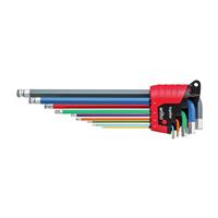 WIHA Ergostar Hex Key Set (10 Piece) in Grey/Green/Blue Steel