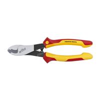 WIHA VDE Industrial Cable Cutter 180mm in Red/Yellow Steel