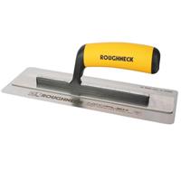 Roughneck Professional Flexible Stainless Steel Plastering Trowel 11" in Yellow/Silver