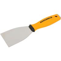 Roughneck Professional Soft Grip Joint Knife 3" in Chrome/Yellow Steel