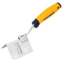 Roughneck Professional Corner Trowel External in Yellow Steel