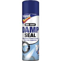 Polycell One Coat Damp Seal Aerosol 500ml in White