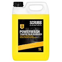 Scrubb Powerwash Traffic Film Remover 5L in Yellow