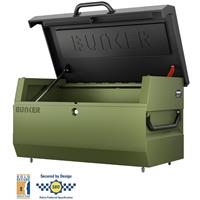 Bunker Site Tool Box 935 x 530 x 490mm in Green Steel