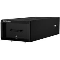 Bunker S1 Slider Van Storage Box 500 x 1200 x 312mm in Black Steel