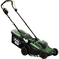 Webb 20V 33cm (14) Cordless Rotary Lawnmower & 20V 25cm Line Trimmer 1 x 4.0Ah Battery & Charger in Green
