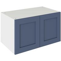 Kitchen Kit Flatpack Shaker Wall Cabinet Matt 800mm in Alby Blue