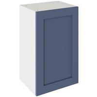 Kitchen Kit Flatpack Shaker Wall Cabinet Matt 450mm in Alby Blue