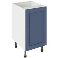 Kitchen Kit Flatpack Shaker Base Cabinet Matt 450mm in Alby Blue