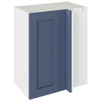Kitchen Kit Flatpack Shaker Blind Corner Wall Cabinet Matt 600mm in Alby Blue