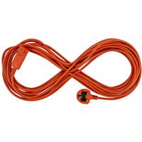Hawksmoor Electric Hedge Trimmer Extension Cable 10m in Orange