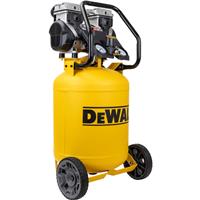DeWalt 2.5hp 50L Low Noise Oil-Free Vertical Direct Drive Compressor 230V in Yellow