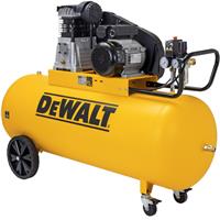 DeWalt 3hp 200L Oil-Lubricated Belt Drive Compressor 230V in Yellow Iron