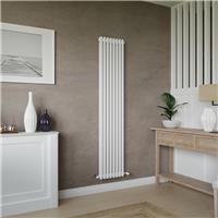 Azur Columbus 2 Column Radiator 1800x380mm 3607Btu in White Steel