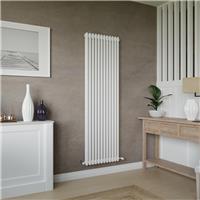 Azur Columbus 2 Column Radiator 1800x560mm 5410Btu in White Steel