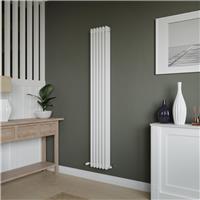 Azur Columbus 3 Column Radiator 1800x290mm 3410Btu in White Steel