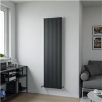 Ximax Blackburn Designer Radiator 1800x485mm 3727Btu in Anthracite Steel