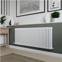 Azur Columbus 3 Column Radiator 600x1460mm 6355Btu in White Steel