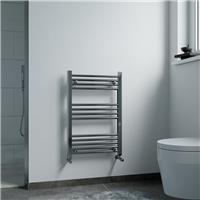 Azur Spirit Designer Towel Radiator 700x500mm 672Btu in Chrome Steel