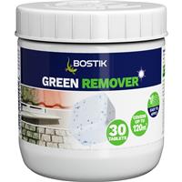 Bostik Green Remover Exterior Tablets x30 in Clear Plastic