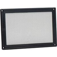 Hamelin Airbrick Cover Stainless Steel Mesh and Plastic Frame Medium in Black