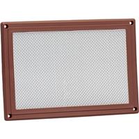 Hamelin Airbrick Cover Stainless Steel Mesh and Plastic Frame Medium in Brown