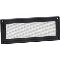 Hamelin Airbrick Cover Stainless Steel Mesh and Plastic Frame Small in Black