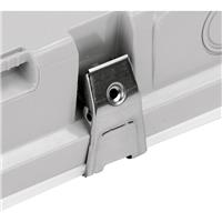 Aurora LinearPac CWS Anti-Corrosive Batten IP66 Stainless Steel Clip & Screw Kit in Chrome