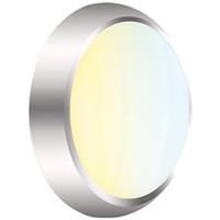 Aurora Mestor CWS LED Bulkhead IP65 Bezel Polished Chrome in Silver Polycarbonate
