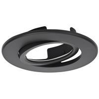 Aurora Adjustable Bezel for R6 Wattage and CCT Switchable Fire Rated IP65 Downlight Matt in Black Brass
