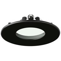 Aurora EFD Pro Fixed Fire Rated IP65 Downlight Bezel Matt in Black